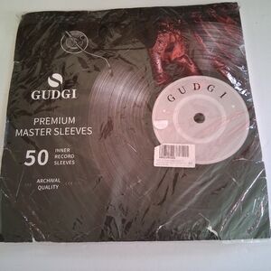 Gudgi Premium Master Sleeves 50 Inner Record Sleeves
